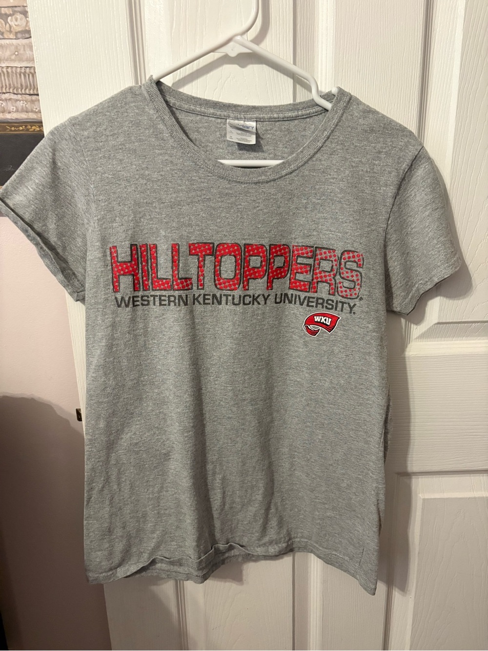 Western Kentucky University Hilltoppers Gray Logo Tee